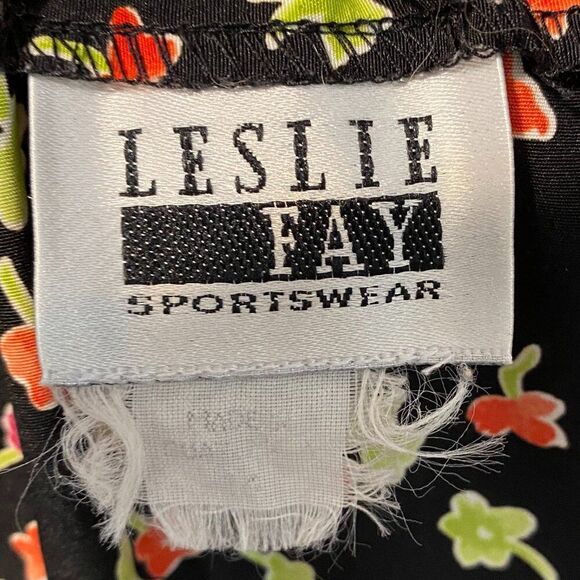 LESLIE FAY Sportswear Florel Boho Womens Skirt Size 10 - Picture 8 of 9